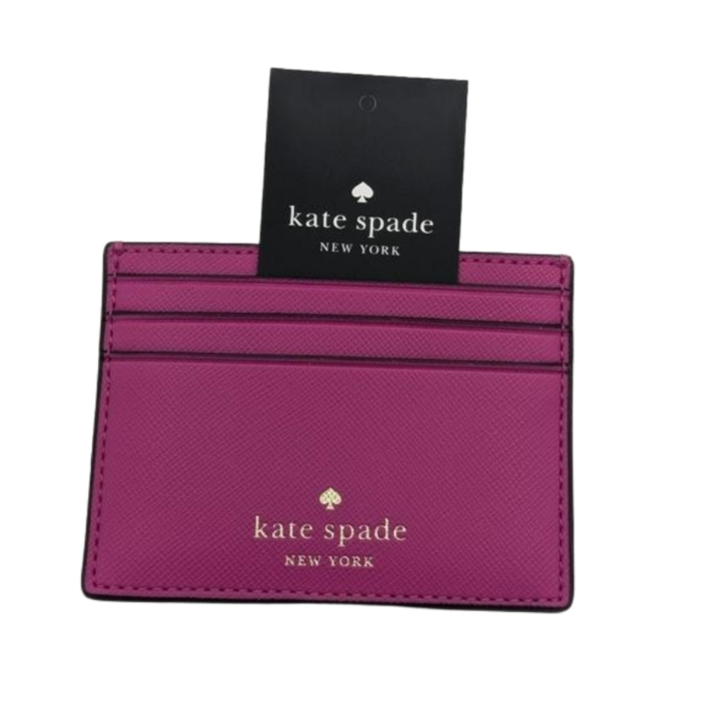 Kate Spade New York Schuyler Slim Cardholder in Baha Rose No longer available